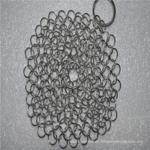 316L 1.2 * 10mm chainmail scrubber / herramientas de limpieza de acero inoxidable